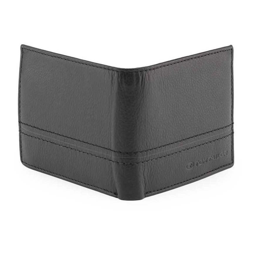 Tom Tailor Men´s leather wallet 12215 60 Black – 3