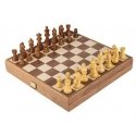 Manopoulos Staunton Walnut Medinių Šachmatų Rinkinys Su 27cm Inkrustuota Lenta Manopoulos Staunton Walnut Medinių Šachmatų Rinkinys Su 27cm Inkrustuota Lenta