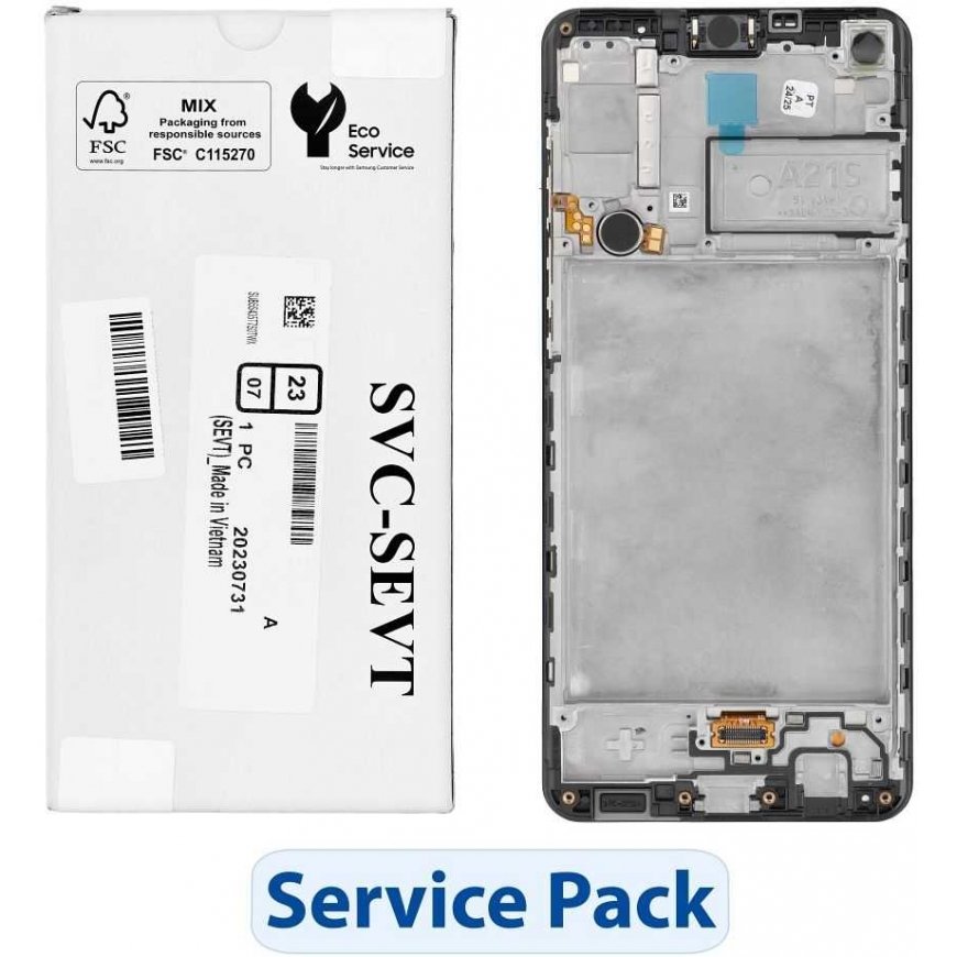 ServicePack LCD Screen SAMSUNG A21s A217F GH82-22988A – 5