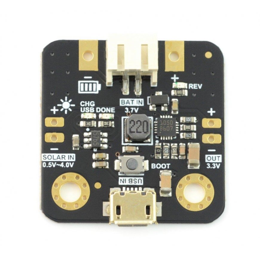 DFRobot-aurinkopaneeli 2 V / 160 mA aurinkopaneelilla – 3
