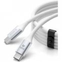 Orico CDX 100W 5A Power Delivery USB-C - USB-C 1m Cable - White