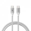 Orico CDX 100W 5A Power Delivery USB-C - USB-C 1m Cable - White