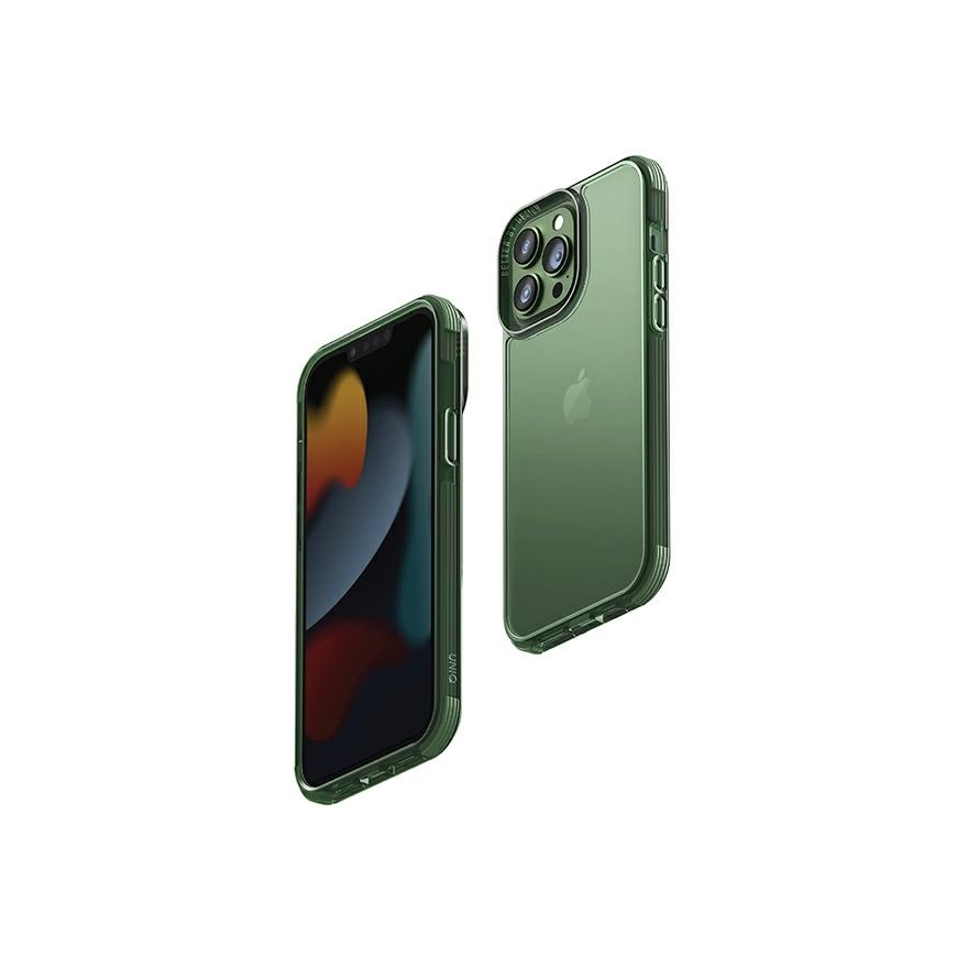 UNIQ Combat Apple iPhone 13 Pro Max 6.7" suojakuori, vihreä – 4