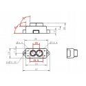 Benewake Laser Distance Sensor Lidar TFMini-S UART/I2C - 12m Benewake Laser Distance Sensor Lidar TFMini-S UART/I2C - 12m