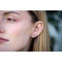 Agato Shiny silver earrings with zircons AGT-E071SW Agato Shiny silver earrings with zircons AGT-E071SW