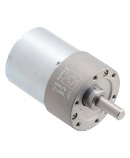 37Dx50L variklis su 10: 1 greičių dėže 24V 1000RPM - Pololu 4689
