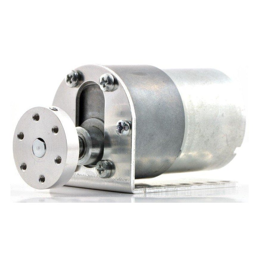 37Dx50L motor with 10:1 gearbox 24V 1000RPM - Pololu 4689 – 5
