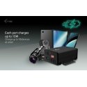 i-tec CACHRGHUB10C PDA/mobīlo telefonu lādētājs Universāls Melns AC Ātrā uzlāde Iekštelpas i-tec CACHRGHUB10C PDA/mobīlo telefonu lādētājs Universāls Melns AC Ātrā uzlāde Iekštelpas
