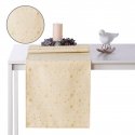 AmeliaHome Staltiesė Žvaigždžių dulkės HMD GOLD 30x100 AmeliaHome Staltiesė Žvaigždžių dulkės HMD GOLD 30x100