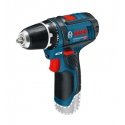 Bosch GSR 12V-15 Professional 1300 RPM 600 g Must, Sinine
