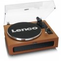 Lenco LS-430BN patefonas Garso grotuvas su diržine pavara Ruda Rankinis Lenco LS-430BN patefonas Garso grotuvas su diržine pavara Ruda Rankinis