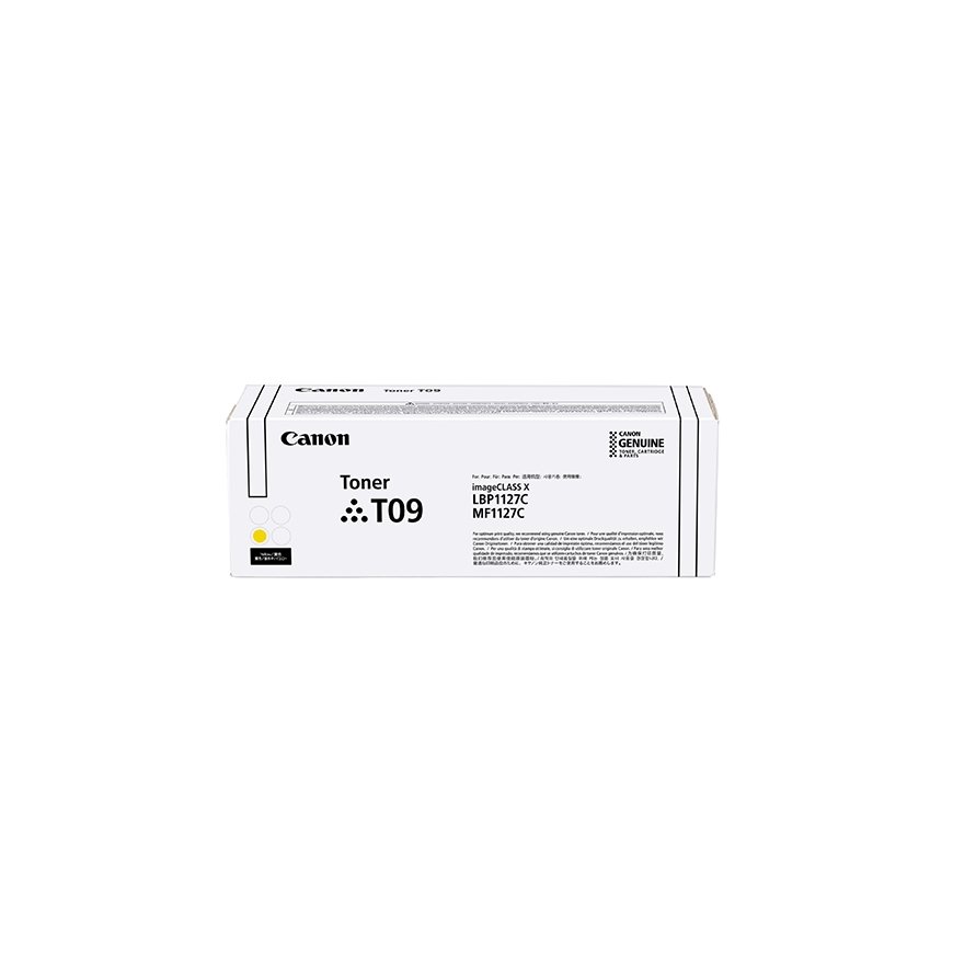Canon TONER T09 Y toonerikassett 1 tk Originaal Kollane