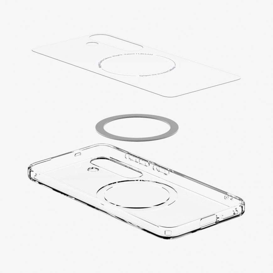 Spigen Ultra Hybrid (MagFit) mobilo telefonu apvalks 17 cm (6.7") Aploksne Caurspīdīgs, Balts – 5
