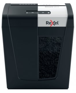 Rexel Secure MC6 paper shredder Micro-cut shredding 60 dB Black, Silver