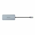DICOTA D32062 хаб-разветвитель USB Type-C Серебристый