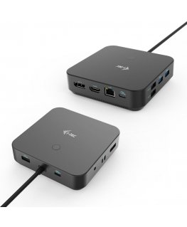 i-tec C31TRIPLE4KDOCKPDPRO sülearvuti dokk ja pordireplikaator Juhtmega ühendatud USB 3.2 Gen 1 (3.1 Gen 1) Type-C Must