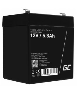 Green Cell AGM45 UPS akumulators Noslēgts svina skābju (VRLA) 12 V 5,3 ampērstunda