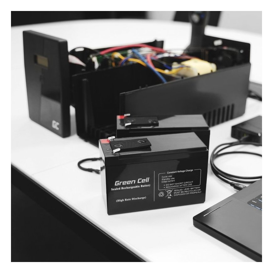 Green Cell AGM45 аккумулятор для ИБП Герметичная свинцово-кислотная (VRLA) 12 V 5,3 Ah – 4