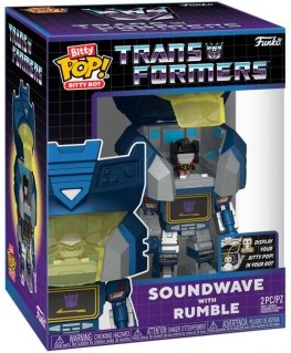 Funko Bitty Bots -figuuri Transformers Soundwave ja Rumble