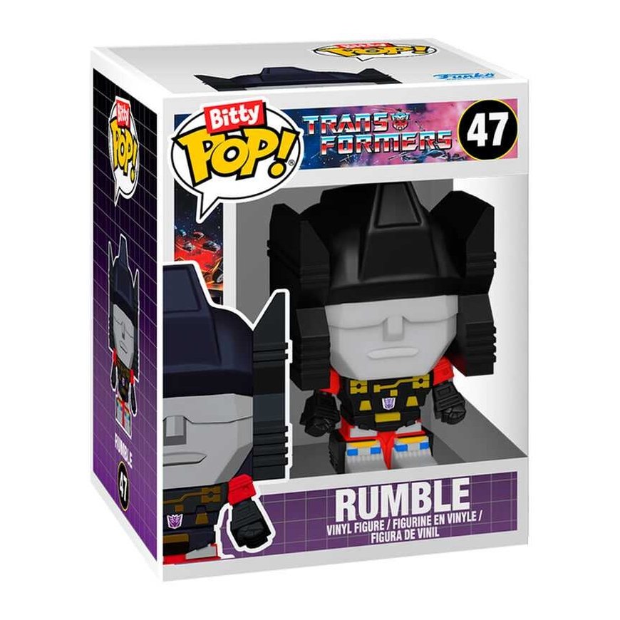 Funko Bitty Bots -figuuri Transformers Soundwave ja Rumble – 4