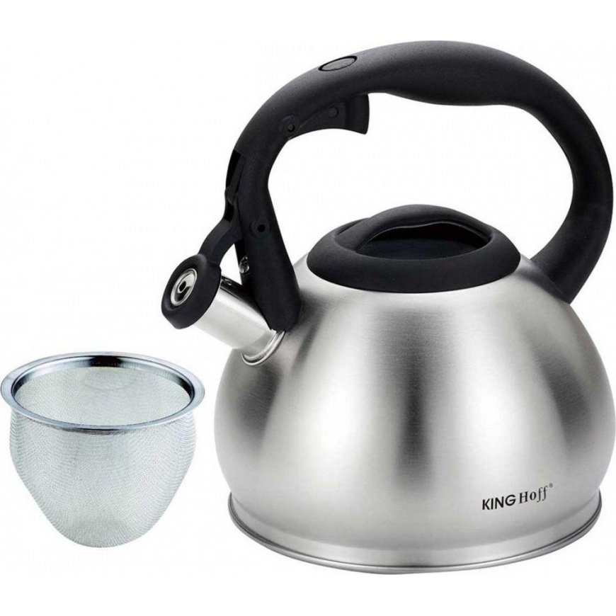 King Hoff -teekannu siivilän kanssa KINGHOFF 1,2L KH-1633