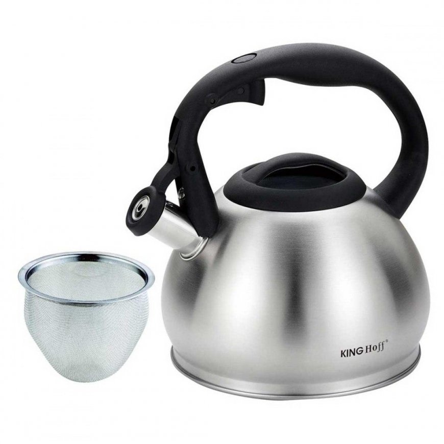 King Hoff -teekannu siivilän kanssa KINGHOFF 1,2L KH-1633 – 2