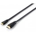 Equip 119307 HDMI-kaapeli 2 m HDMI-tyyppi A (vakio) HDMI Type C (Mini) musta