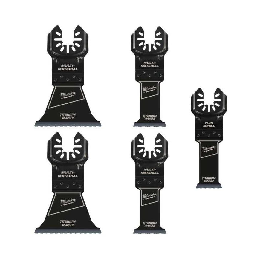 Milwaukee Accessories 5-piece blade set for MILWAUKEE OL multi-tool