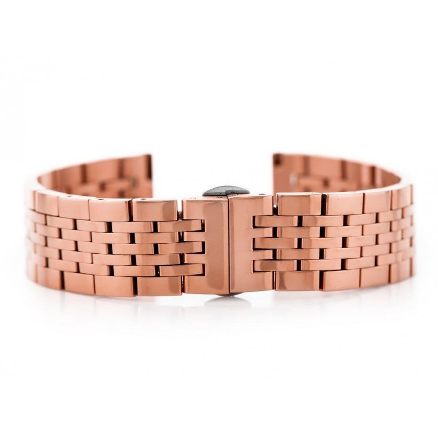 Gold Pacific Model 4 Bracelet - Rose Gold 20mm