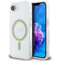 Guess IML Glitter Circle MagSafe iPhone 16e Case - Clear Guess IML Glitter Circle MagSafe iPhone 16e Case - Clear