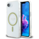 Guess IML Glitter Circle MagSafe iPhone 16e Case - Clear Guess IML Glitter Circle MagSafe iPhone 16e Case - Clear