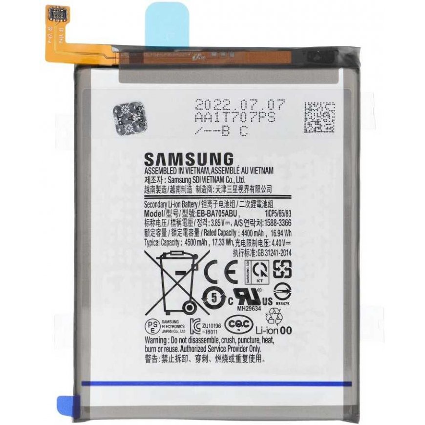 ServicePack Battery EB-BA705ABU or Samsung A70 A705 GH82-19746A – 2