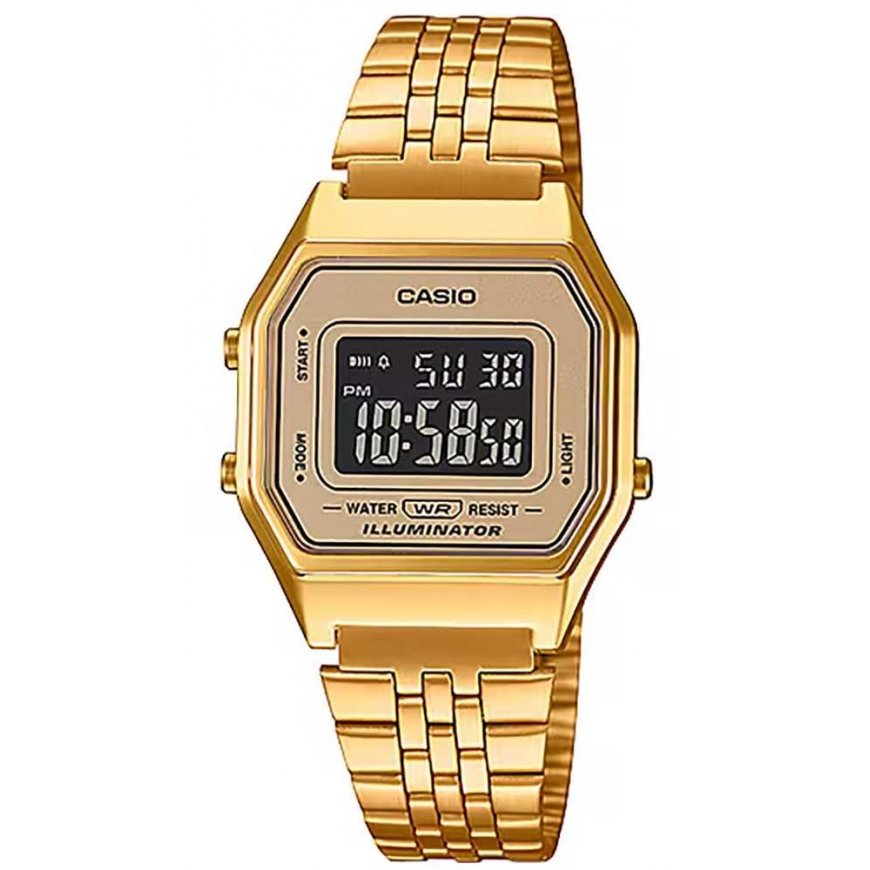 Moteriškas laikrodis CASIO VINTAGE LA680WGA-9B + BOX – 2