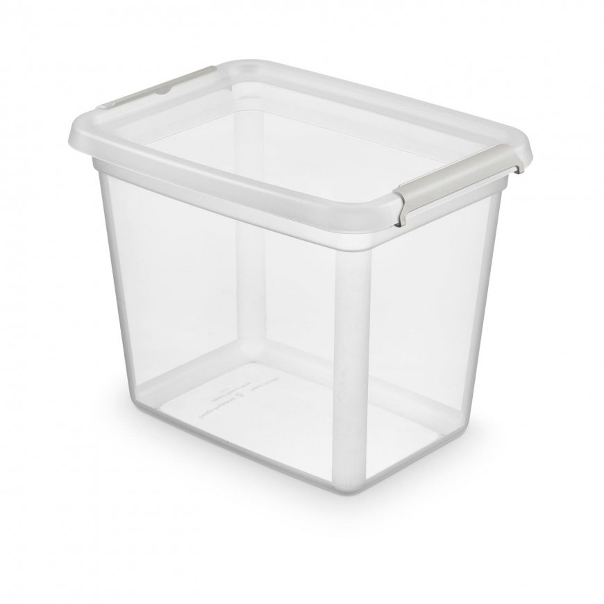 Moxom BASESTORE POJEMNIK Z POK.I KLIPSAMI 38X28X30CM 20L (2532)
