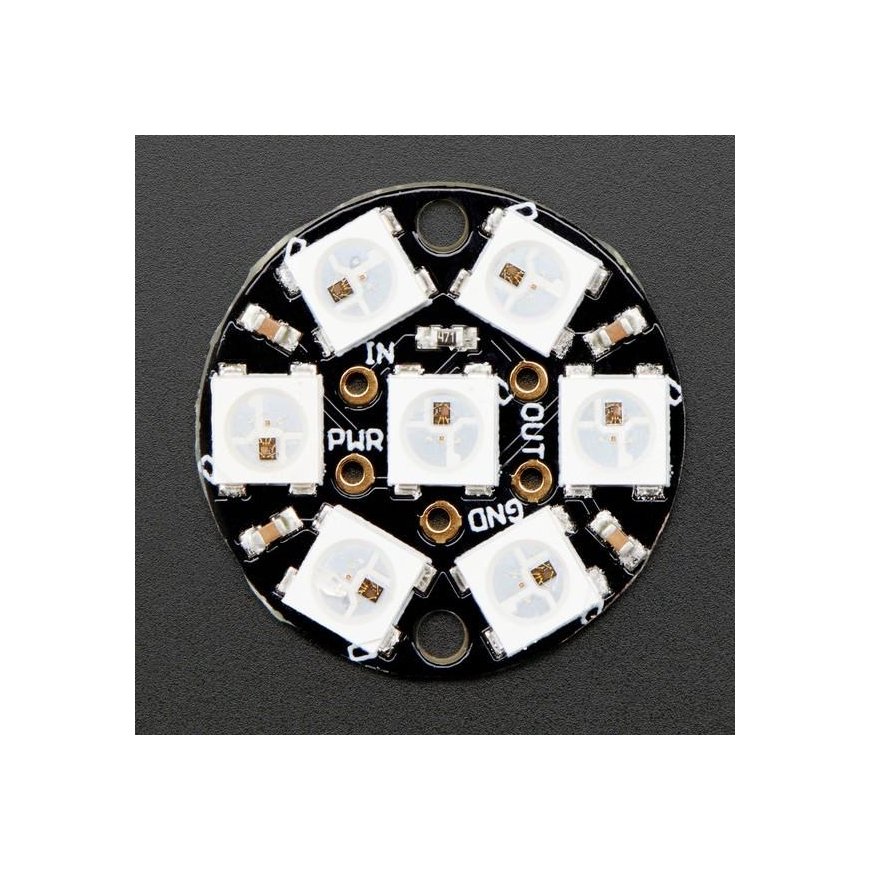 Adafruit NeoPixel Jewel RGB LED ring WS2812 – 3