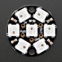Adafruit NeoPixel Jewel RGB LED diodų žiedas WS2812
