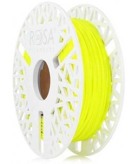 3D plastikas TPU 96A neoninė geltona 1.75mm 0.5kg Rosa3D