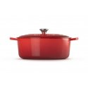 Le Creuset 21178330602430 prikaistuvis 7,5 L Ovalus Raudona