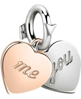 Morellato Bicolor steel pendant Me & You Drops SCZ1086