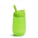 Munchkin Simple Clean drinking bottle with straw, 296ml, green