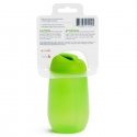Munchkin Simple Clean drinking bottle with straw, 296ml, green