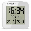 Garni Technology GARNI 138W - digital alarm clock with thermometer and hygrometer, white Garni Technology GARNI 138W - digital alarm clock with thermometer and hygrometer, white