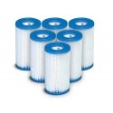 6 x pumpun suodatinsetti, tyyppi B INTEX 29005