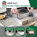 King Hoff ADJUSTABLE TORTATA FORM 34-52 X 27-18.5 X 5cm TORTATA FORM PASTRY MOLDS KINGHOFF KH-1907 King Hoff ADJUSTABLE TORTATA FORM 34-52 X 27-18.5 X 5cm TORTATA FORM PASTRY MOLDS KINGHOFF KH-1907