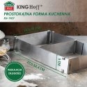 King Hoff REGULIUOJAMOJI TORTATO FORMA 34-52 X 27-18,5 X 5cm TORTATO FORMOS KONDITERINĖS RŪŠTELĖS KINGHOFF KH-1907 King Hoff REGULIUOJAMOJI TORTATO FORMA 34-52 X 27-18,5 X 5cm TORTATO FORMOS KONDITERINĖS RŪŠTELĖS KINGHOFF KH-1907