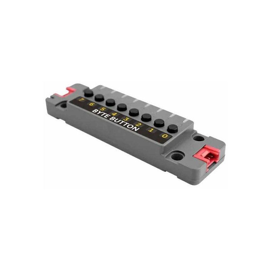Byte Button Block – 8 Button Module + 9 WS2812C RGB LEDs – Device Expansion Module – M5Stack U192 – 3