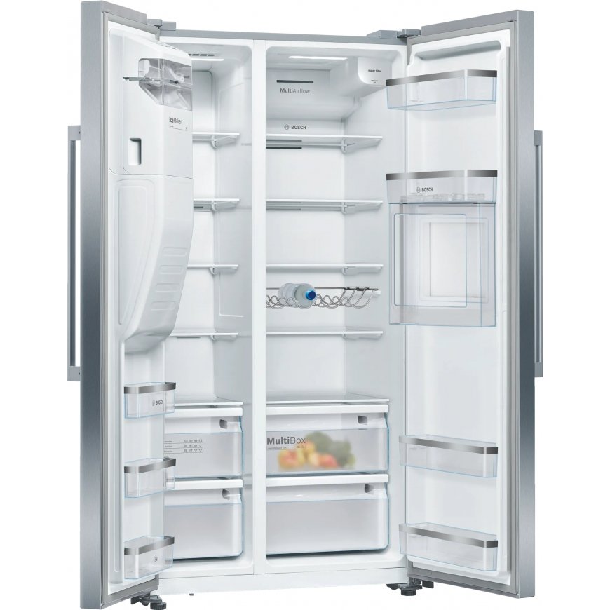 Bosch Serie 6 KAG93AIEP dviduris šaldytuvas-šaldiklis Pastatomi 560 L E Nerūdijančiojo plieno – 2
