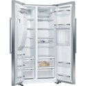 Bosch Serie 6 KAG93AIEP kõrvutiasetsev külmik-sügavkülmik Eraldiseisev 560 l E Roostevaba teras Bosch Serie 6 KAG93AIEP kõrvutiasetsev külmik-sügavkülmik Eraldiseisev 560 l E Roostevaba teras