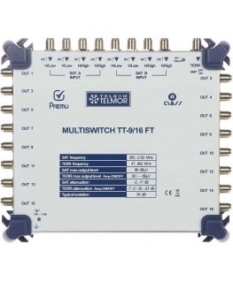 MONIKYTKIN TT-9/16-FT-PREMU 9 TULOA / 16 LÄHTÖÄ PREMU TELMOR