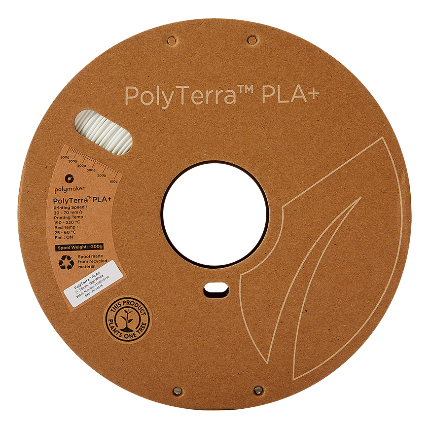 Polymaker PolyTerra PLA+ - 1kg - 1.75mm - Sinivihreä – 3